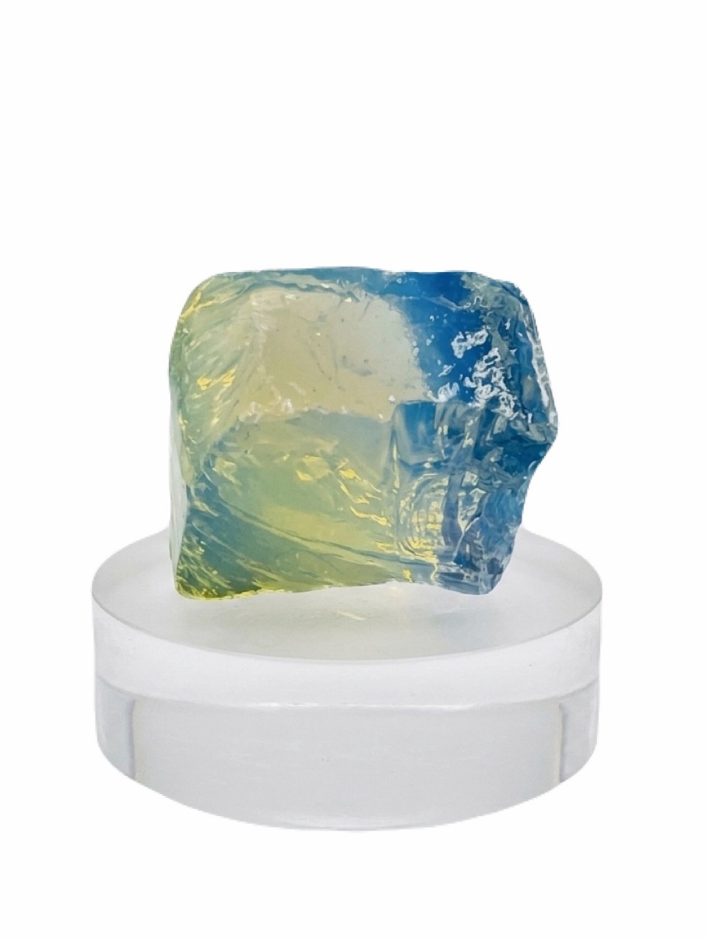 New Opal Natural Opalite Chunk Rainbow Stone Third Eye Chakra 36.8g